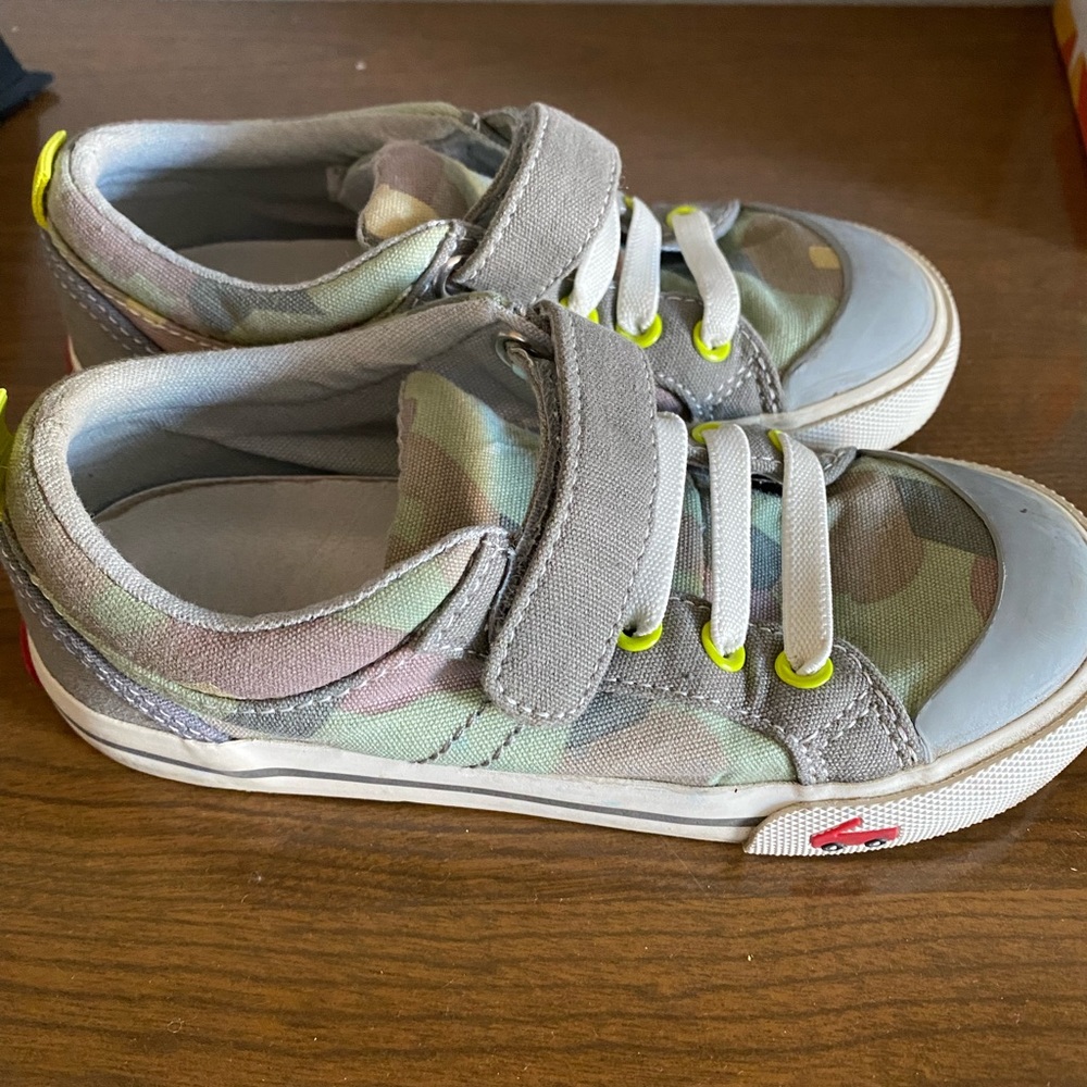 See Kai Run Camo Sneakers